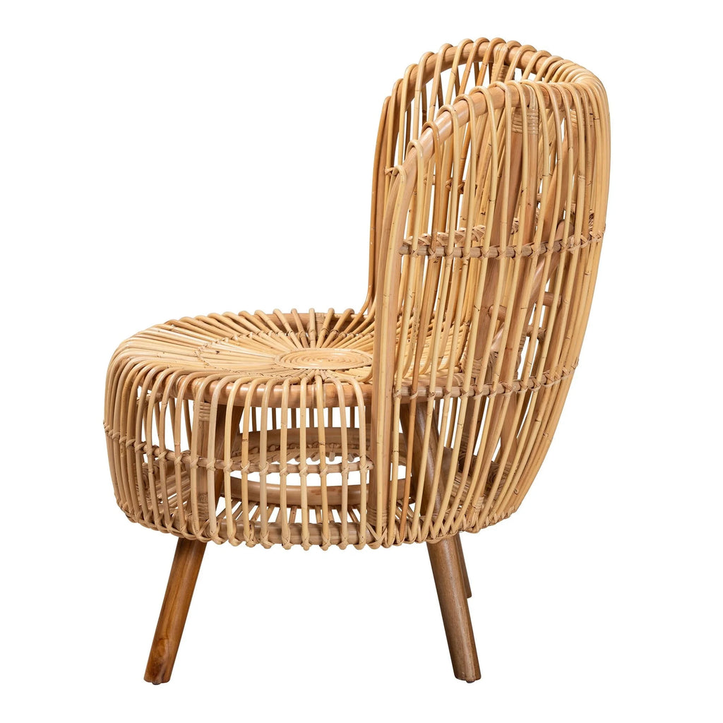 Natural Rattan Lounge Chair C81661