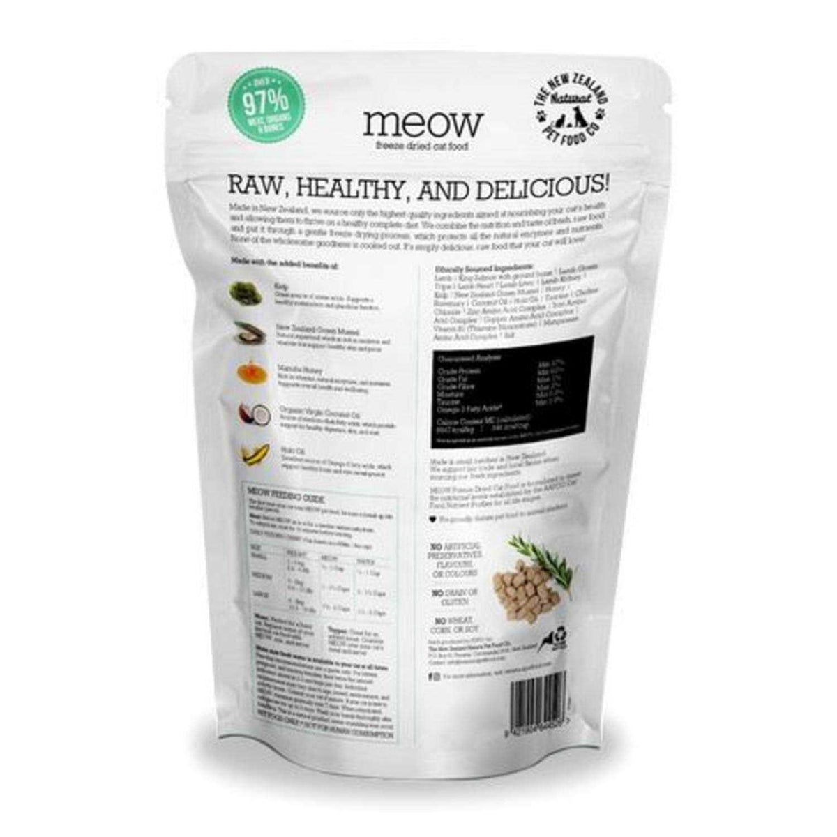 Lamb & King Salmon Freeze-Dried Cat Food O11060