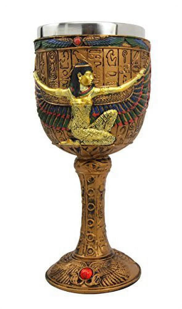 Egyptian Wine Goblet 6oz O8477