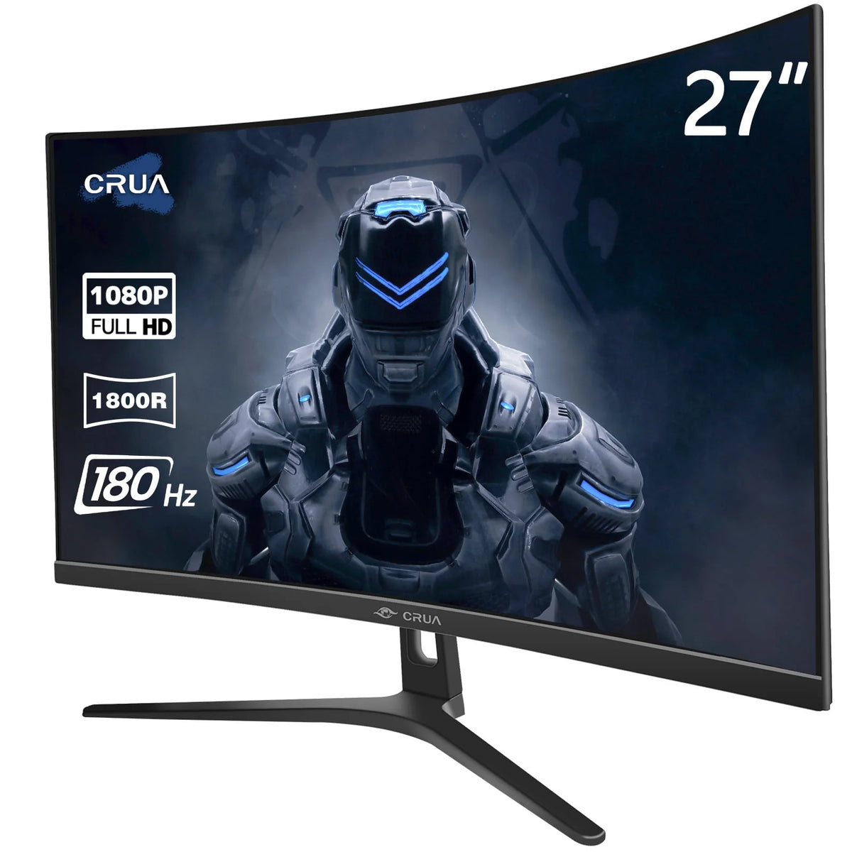 27 Curved Gaming Monitor FHD 1080P 165Hz Black A848