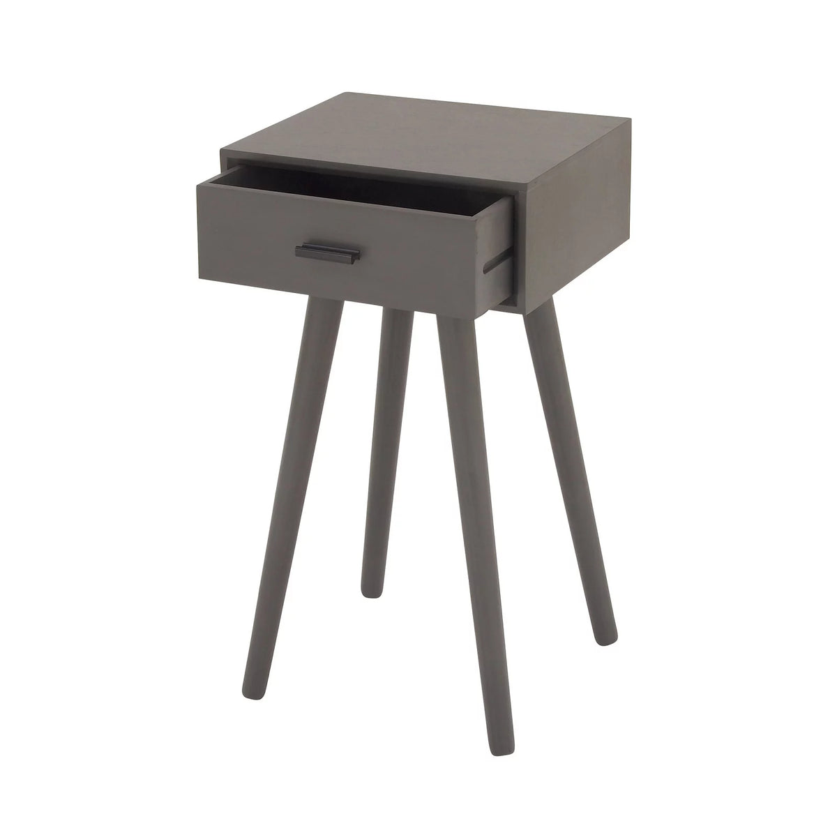 Grey Wood Accent Table H49796