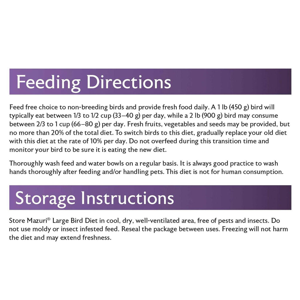 Large Bird Food J533
