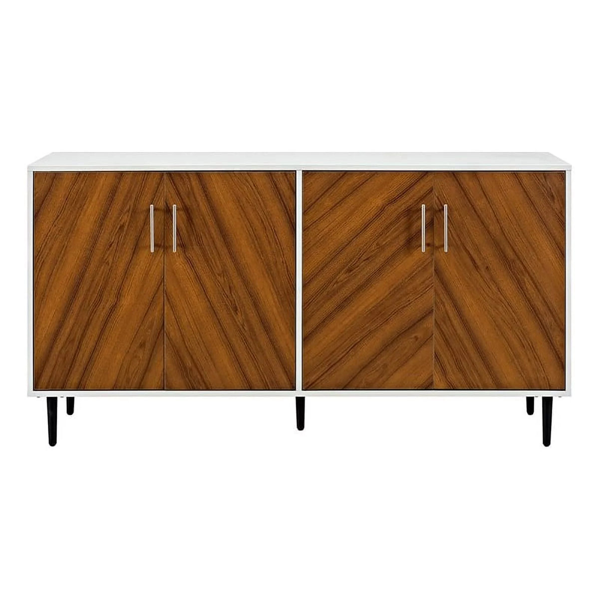 White Teak Wood Buffet X978487