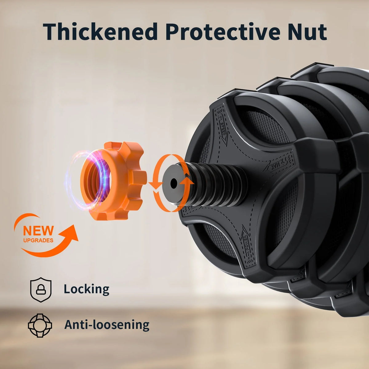 Adjustable Weight Dumbbell Set with Connector I500337