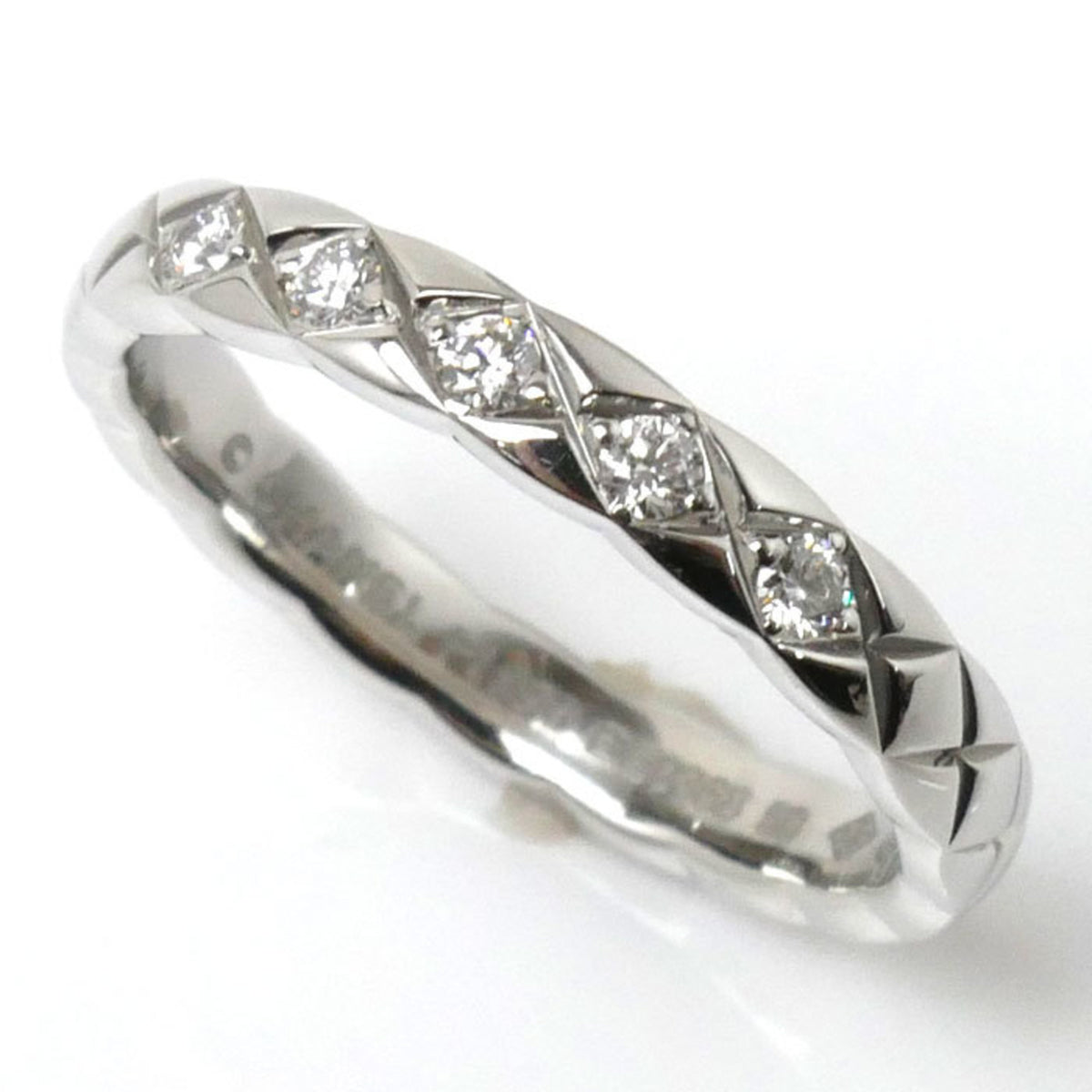 Platinum Diamond Ring Y606725