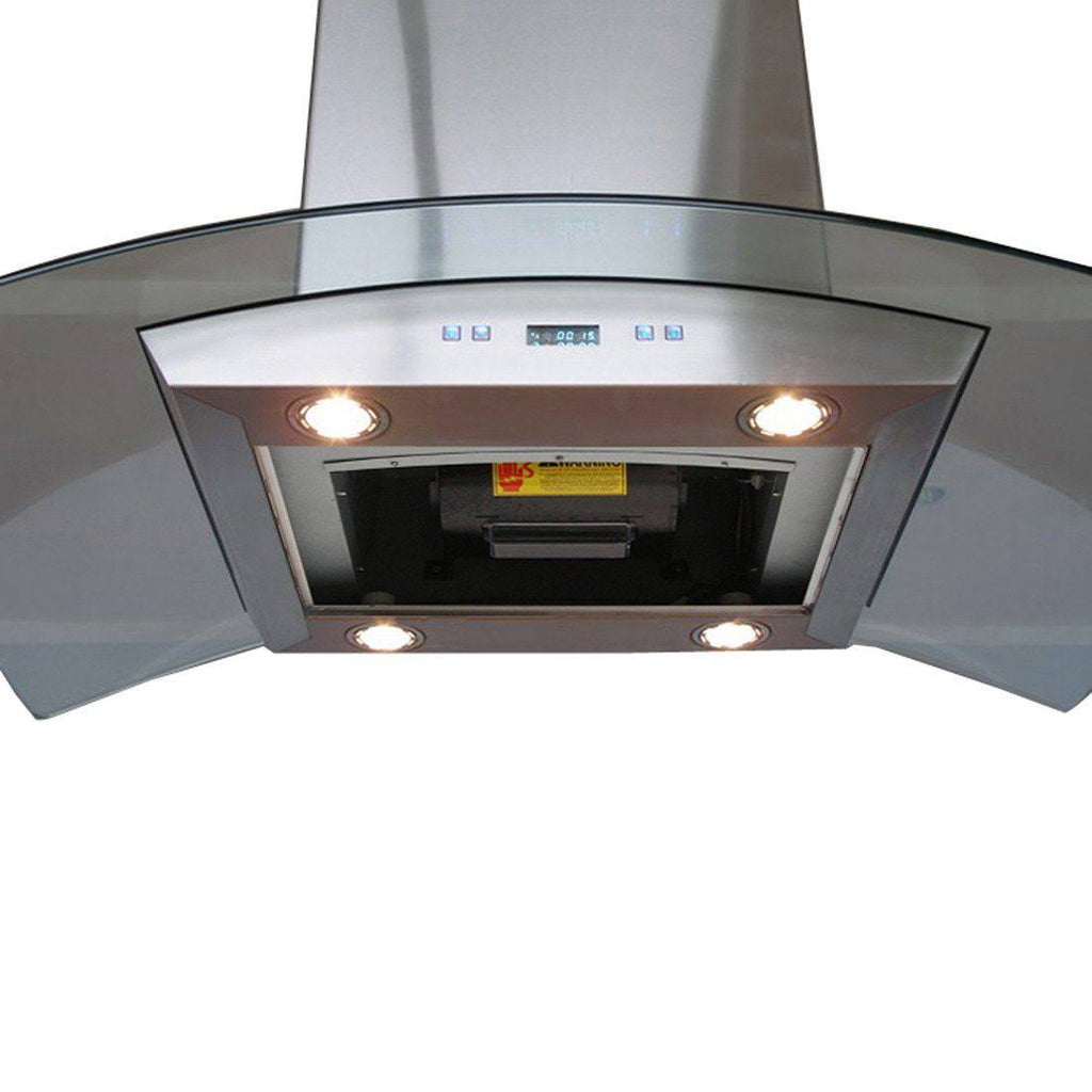 30x22 Island-Mount Range Hood D482351