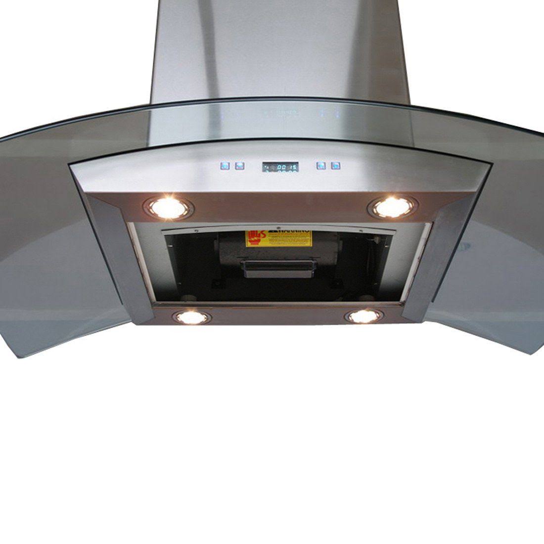30x22 Island-Mount Range Hood D482351